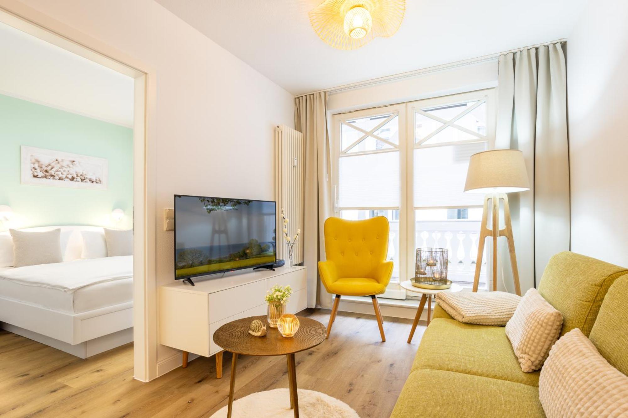Fewo Auszeit Im Haus Strandburg Binz Bagian luar foto