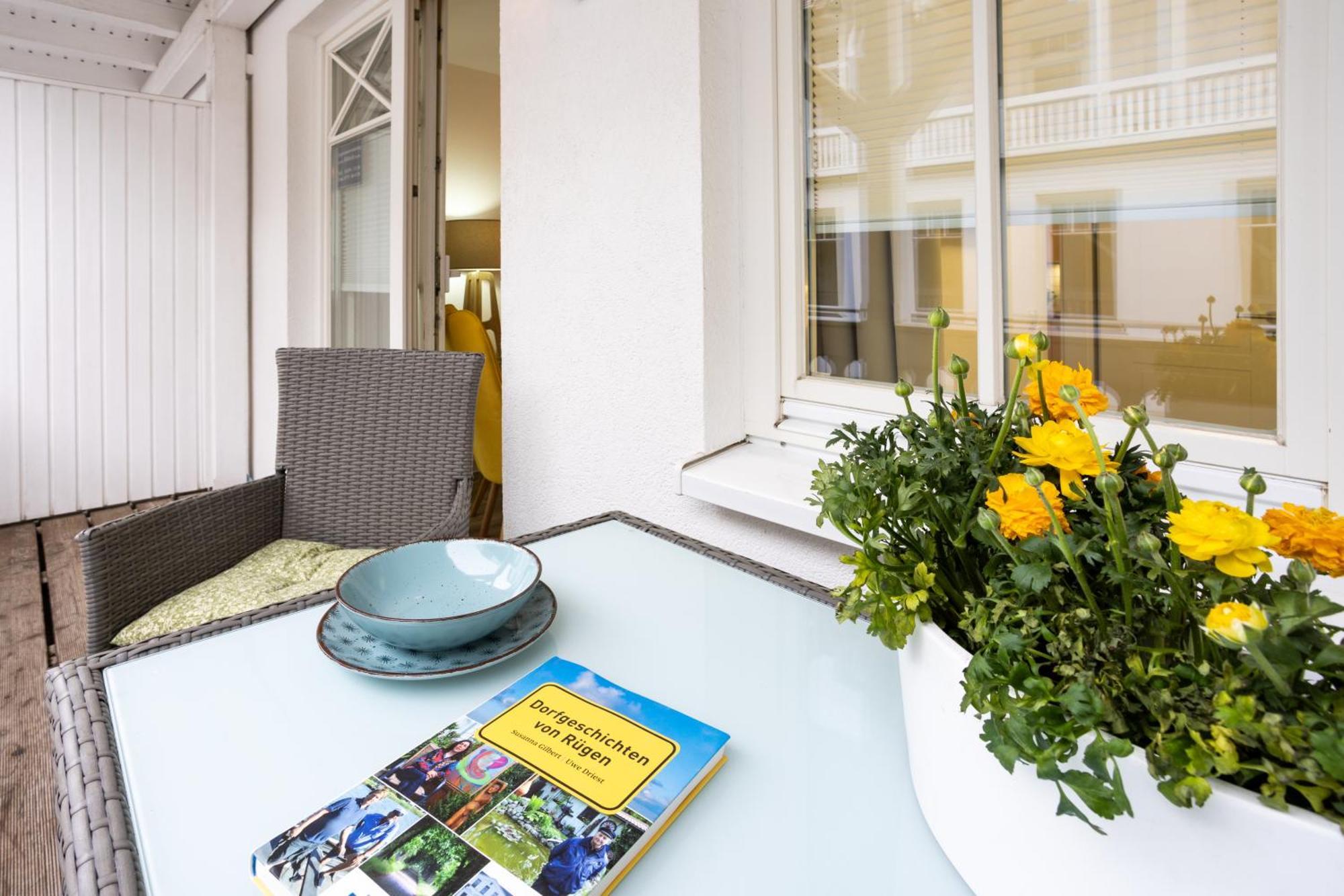 Fewo Auszeit Im Haus Strandburg Binz Bagian luar foto